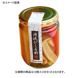 丹波ワイン（TAMBA WINE） 丹波ぴくる酢 mix 【1ケース （250g×12個）】