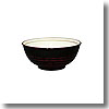 陶胎漆器 ロクロ丼 （T1-8）溜