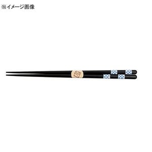 カワイ 食器洗浄機対応箸 チェック 1膳×5セット 024332 23cm ブルー