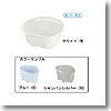 フィッソ 洗い桶D型L 5.4L （W）ホワイト