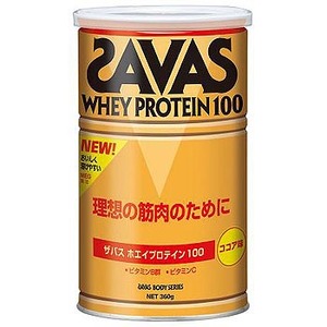 明治製菓 SAVAS（ザバス） ホエイプロテイン100 360g ココア