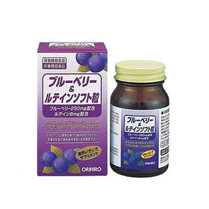 オリヒロ ブルーベリー&ルテインソフト粒 120粒