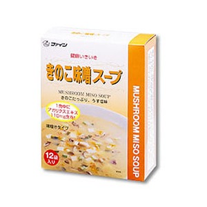 ファイン きのこ味噌スープ 17g×12包