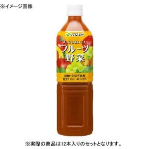 伊藤園 フルーツ野菜 PET 【1ケース （900ml×12本）】