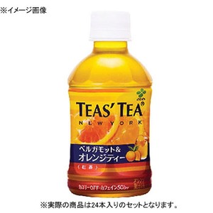 伊藤園 TEAS' TEA ベルガモット&オレンジティー PET 1ケース （280ml×24本）