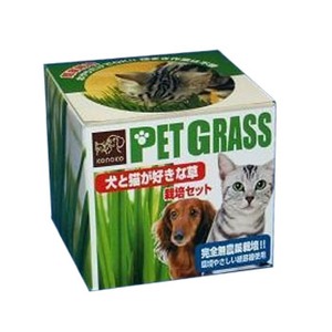 エイムクリエイツ 犬と猫が好きな草の栽培セット 500g