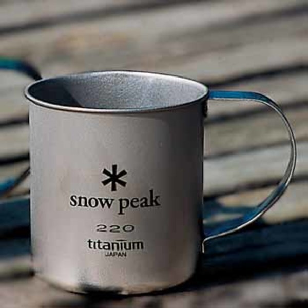 スノーピーク(snow peak) チタンシングルマグ220 MG-041 チタン製マグカップ