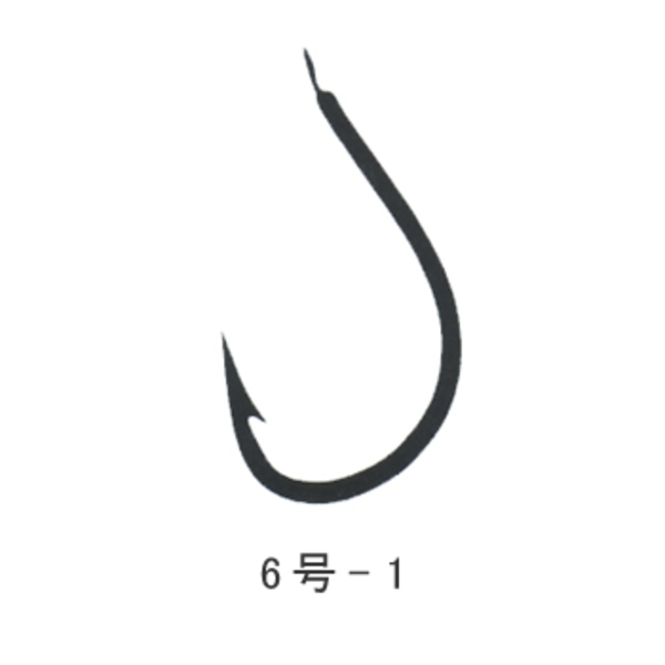がまかつ(Gamakatsu) 伊豆メジナ 糸付 11212 糸付き針
