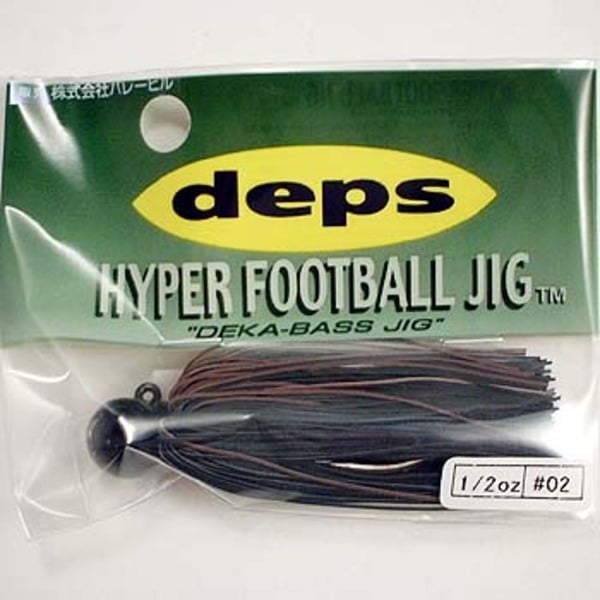 デプス(Deps) HYPER FOOTBALL JIG(ハイパーフットボールジグ)   ラバージグ