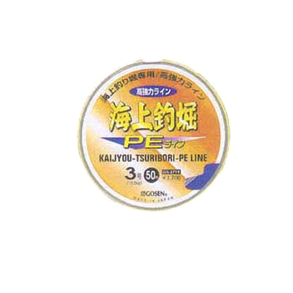 ゴーセン(GOSEN) 海上釣堀PEライン GS-371Y 道糸100m以下