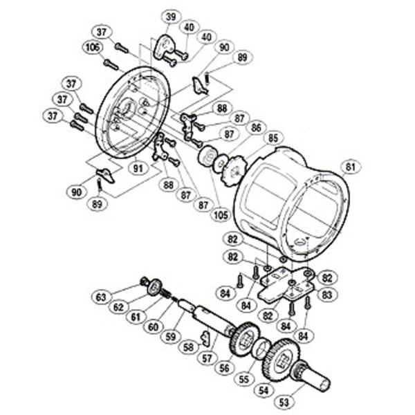 シマノ(SHIMANO) パーツ:ティアグラ 30 A-RB 本体Bベアリング間座 No086 01694