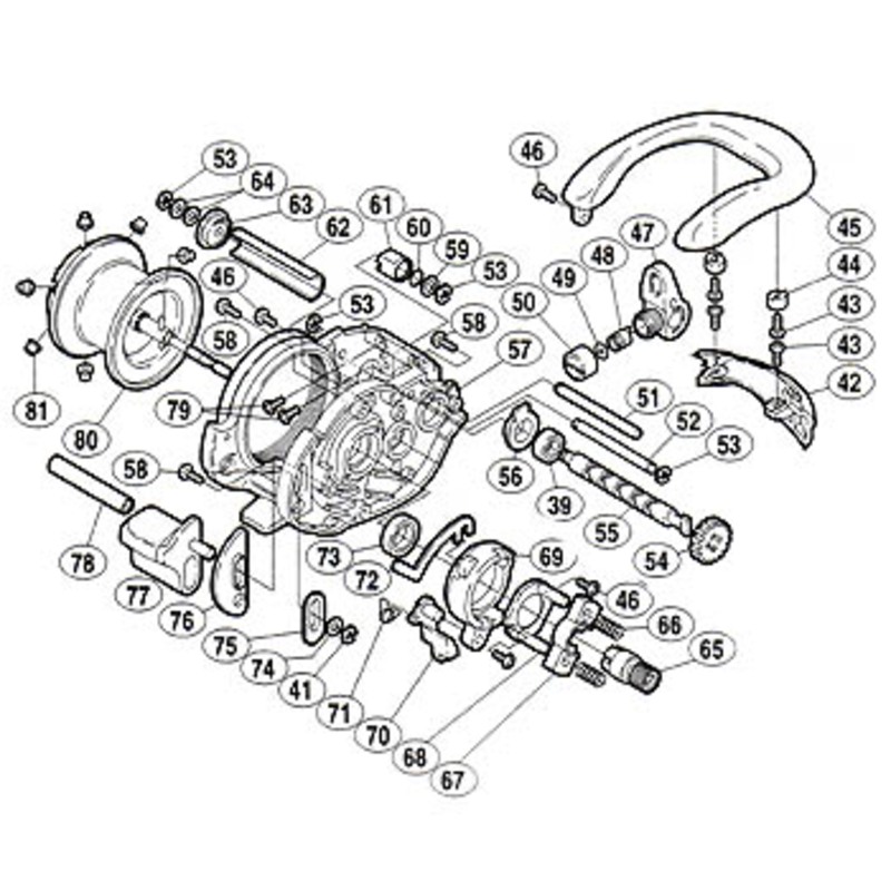 シマノ(SHIMANO) パーツ:スコーピオン アンタレス クラッチツメバネ No071 01358｜アウトドア用品・釣り具通販はナチュラム