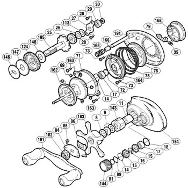 シマノ(SHIMANO) パーツ:スコーピオン メタニウム Mg-L ボールベアリング 直径3×直径10×4 No017 01526 遠心ブレーキ用その他パーツ