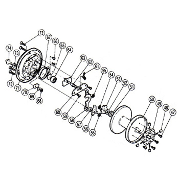 シマノ(SHIMANO) パーツ:チタノス・スピードマスター石鯛 GT3000 