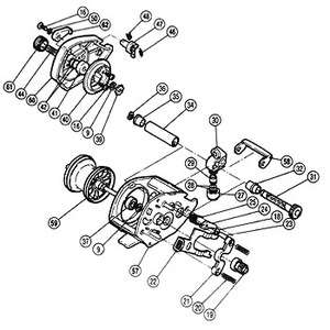 シマノ(SHIMANO) パーツ:NEW チタノス チヌスペシャル GT-1000