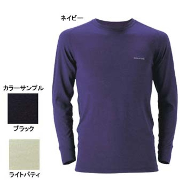 モンベル(montbell) スーパーメリノウールM.W.ラウンドネックシャツ Men’s 1107235