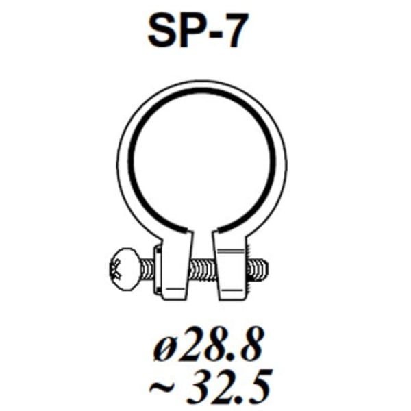 キャットアイ(CAT EYE) SP-7 取付バンド (直径28.8-32.5mm) SP-7 フラッシング･セーフティライト