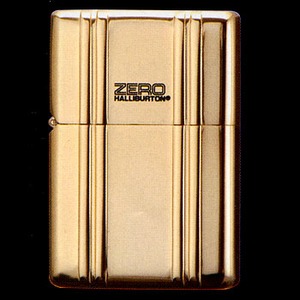 正規取扱店 zippo×ZERO 希少カラー HALLIBURTON ゼロハリバートン