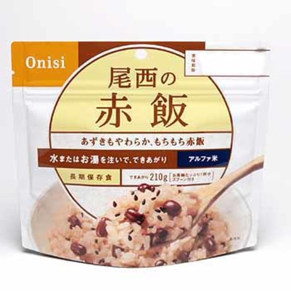 尾西食品 赤飯 100g 301-SE ご飯加工品･お粥