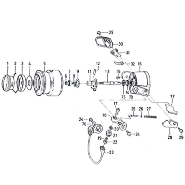 ダイワ(Daiwa) パーツ:チームダイワ イグニス2004C スプールメタル No011 132:043｜アウトドア用品・釣り具通販はナチュラム