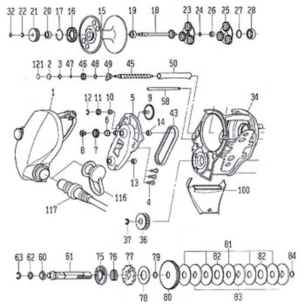 ダイワ Daiwa パーツ シーボーグ 400fbe コネクターキャップ 部品no 116 199 700 アウトドア用品 釣り具通販はナチュラム