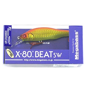 メガバス(Megabass) Ｘ-８０ ＢＥＡＴ ＳＷ ＧＧ ＡＫＡＫＩＮ