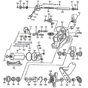 ダイワ Daiwa パーツ ハイパータナコン 500fe ピニオン 部品no 075 154 455 アウトドア用品 釣り具通販はナチュラム