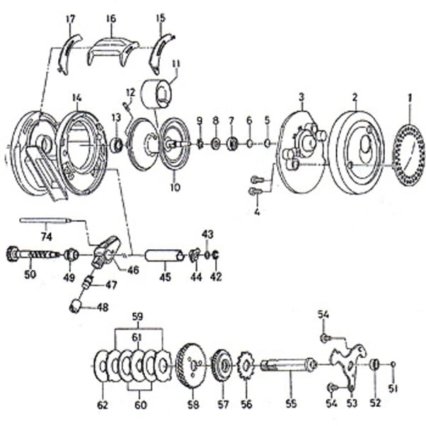 ダイワ(Daiwa) パーツ:ラウル 150L早技 スプール No10・12-13 No010 129:408｜アウトドア用品・釣り具通販はナチュラム