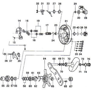 ダイワ(Daiwa) パーツ:ソルティガ Z20 ドラグSP W No058 181:002｜アウトドア用品・釣り具通販はナチュラム