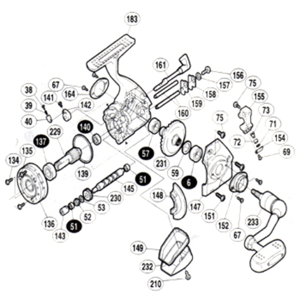 シマノ(SHIMANO) パーツ:98 ステラ 4000H クロスギヤ用ギヤシート No53 01278 3000～5000番用その他パーツ