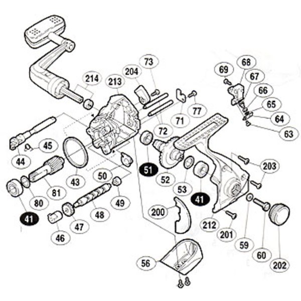 シマノ(SHIMANO) パーツ:00バイオマスター 2500防水キャップ No202 01511 1000～2500番用その他パーツ