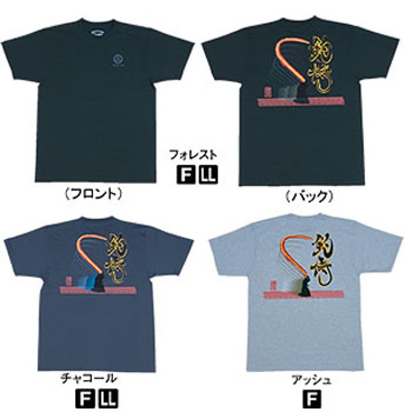 がまかつ(Gamakatsu) Tシャツ ツリザムライ GM3167