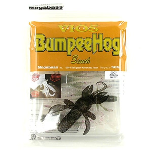 メガバス(Megabass) VIOS Bumpee Hog 3インチ   ホッグ･クローワーム