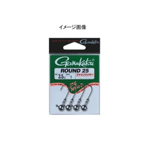 がまかつ(Gamakatsu) ROUND25   ワームフック(ジグヘッド)