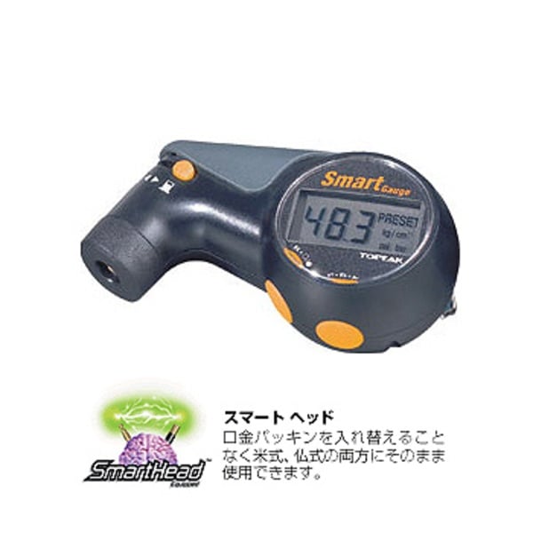 TOPEAK(トピーク) スマートヘッドデジタルゲージ APG00100/TSG-01 空気圧計