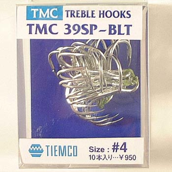 ティムコ(TIEMCO) SPポイント･トリプルフック(TMC 39SP-BLT)   ワームフック(ジグヘッド)