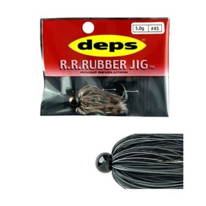 デプス(Deps) Ｒ．Ｒ． ＲＵＢＢＥＲ ＪＩＧ（ダブルアール・ラバージグ） ４．０ｇ ＃０１ ブラック