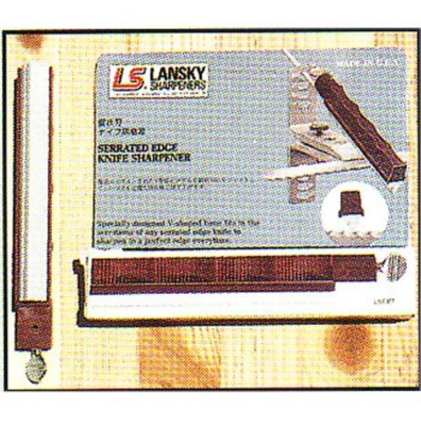 LANSKY(ランスキー) 波刃用砥石 LS-LSERT シャープナー