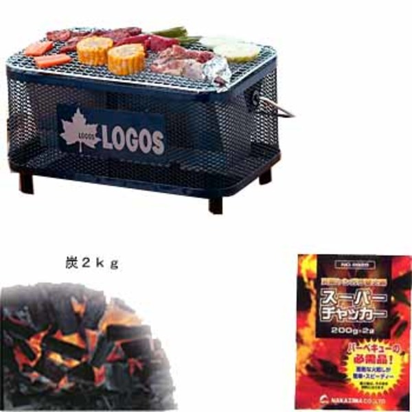 ナチュラム オリジナル卓上バーベキューセット   BBQコンロ(卓上タイプ)