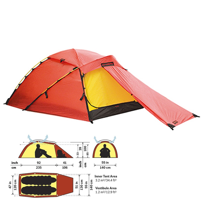 HILLEBERG(ヒルバーグ) ヤヌー 12770020004000｜アウトドア用品・釣り