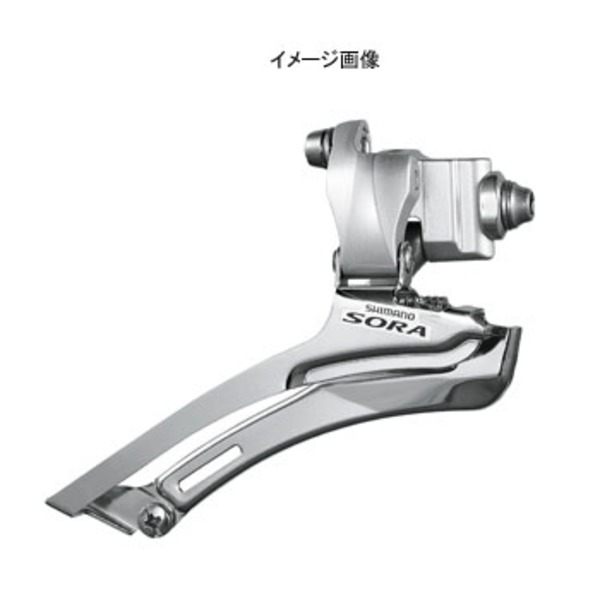 SHIMANO SORA FD-3400 フロントディレイラー バンド径34.9 - パーツ