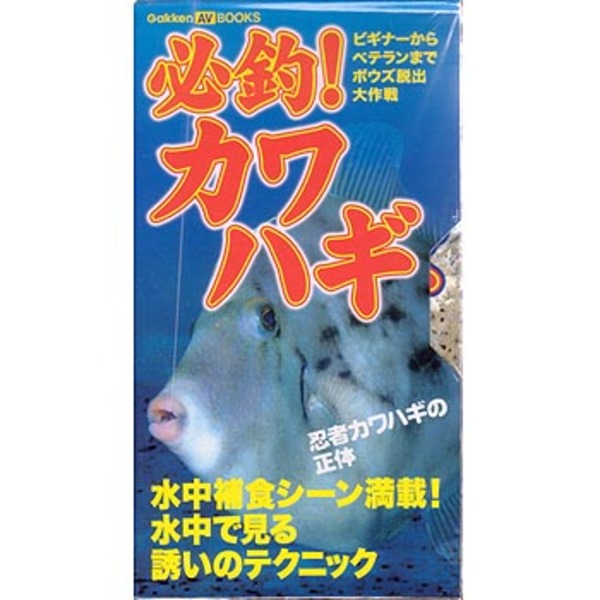 ノーブランド 学習研究社 必釣！カワハギ   海つり全般DVD(ビデオ)