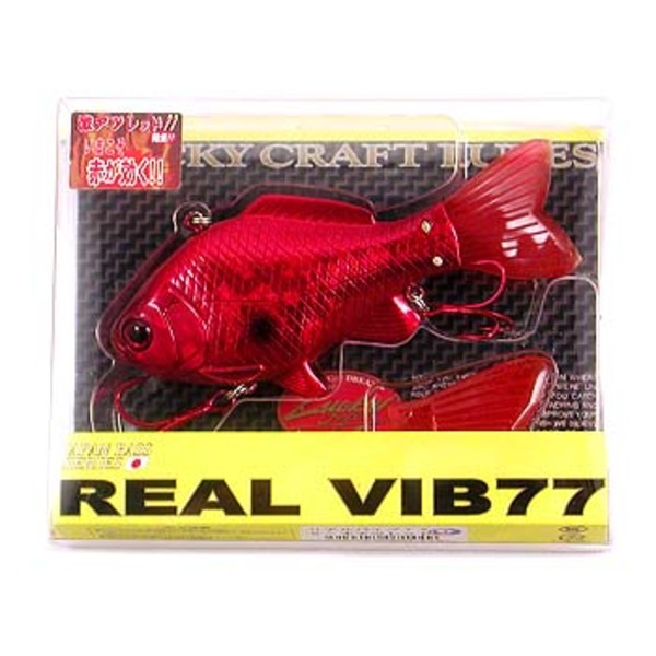 ラッキークラフト(LUCKY CRAFT) REAL VIB 77 激アツレッド 07400189｜アウトドア用品・釣り具通販はナチュラム