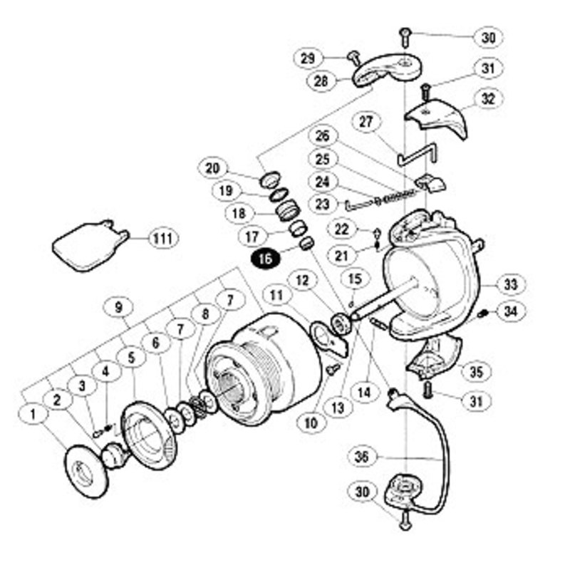 シマノ(SHIMANO) パーツ:02 BB-X XT 3000 プッシュカラー No1 01635｜アウトドア用品・釣り具通販はナチュラム