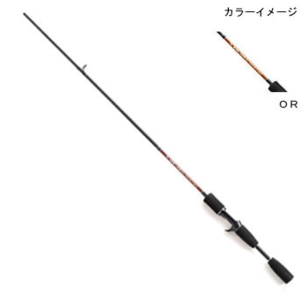 アルファタックル(alpha tackle) WIZZ バス トラッカー EV C-602ML/OR 65208 2ピースベイトキャスティング