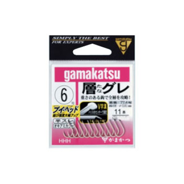 がまかつ(Gamakatsu) バラ 層(たな)グレ   バラ針