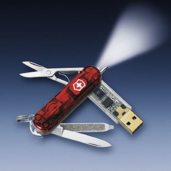 VICTORINOX(ビクトリノックス) 【国内正規品】 スイスメモリー1GB 0.6026.TG1 USBメモリ付きツールナイフ