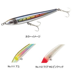 タックルハウス(TACKLE HOUSE) Ｍ サウンド１１８ １１８ｍｍ Ｎｏ．１１２ クリアＨＧピンクヘッド