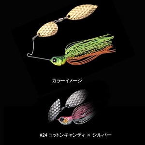 エバーグリーン(EVERGREEN） Ｄゾーンフライ ＴＷ（タンデムウィローリーフ） １／４ｏｚ ＃２４ コットンキャンディ×シルバー 1265624