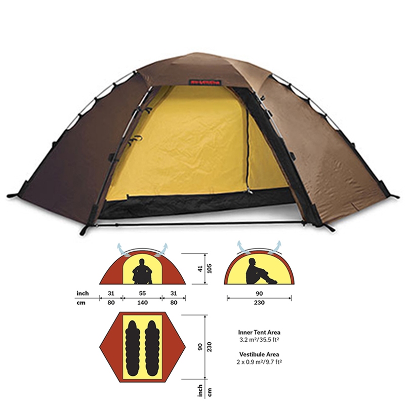 HILLEBERG(ヒルバーグ) スタイカテント 12770004116000｜アウトドア